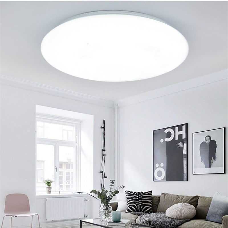 12W 24W 36W LED Ultra Thin Acrylic Ceiling Light con 6000lm Flux luminoso Triproof